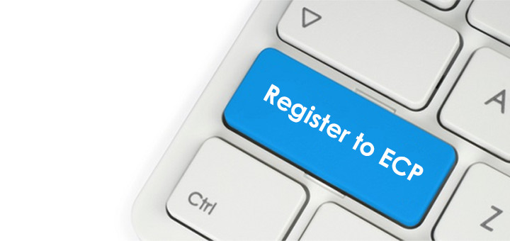 Register to ECP